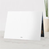 Australisch vee Sneeuwslee Kerstdecoratie Kaart (Achterkant)