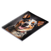 Australisch Veehond Realisme Kunst Portret Notitieboek (Linkerzijde)