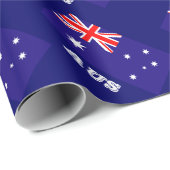Australisch verpakkingspapier onder de vlag cadeaupapier (Rol Hoek)