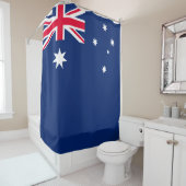 Australisch vlaggendouwergordijn douchegordijn (In situ)