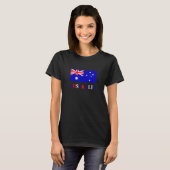 Australisch vlaggenland t-shirt (Voorkant volledig)