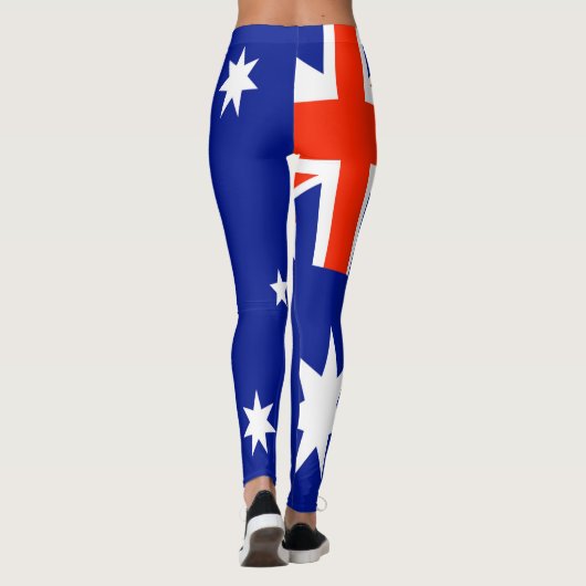 Australisch vlaggenontwerp leggings (Achterkant)