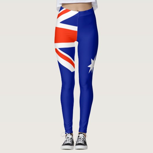Australisch vlaggenontwerp leggings (Voorkant)
