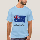 Australisch vlaggenontwerp t-shirt (Voorkant)
