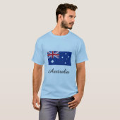 Australisch vlaggenontwerp t-shirt (Voorkant volledig)