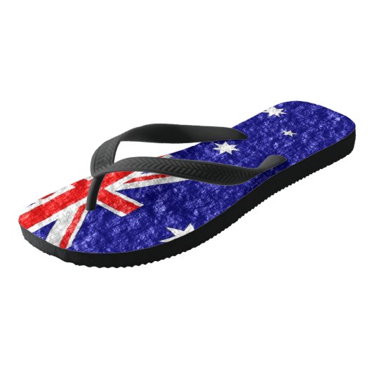 Australisch vlaggenontwerp teenslippers (Schuin)