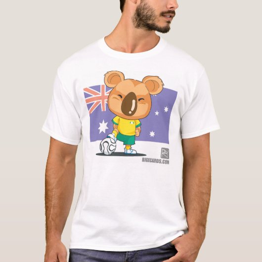 Australisch voetbal t-shirt (Voorkant)