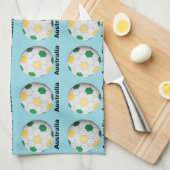 Australisch Voetbal Theedoek (Quarter Fold)