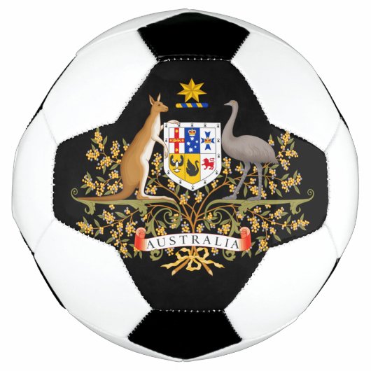 Australisch wapen voetbal (Voorkant)