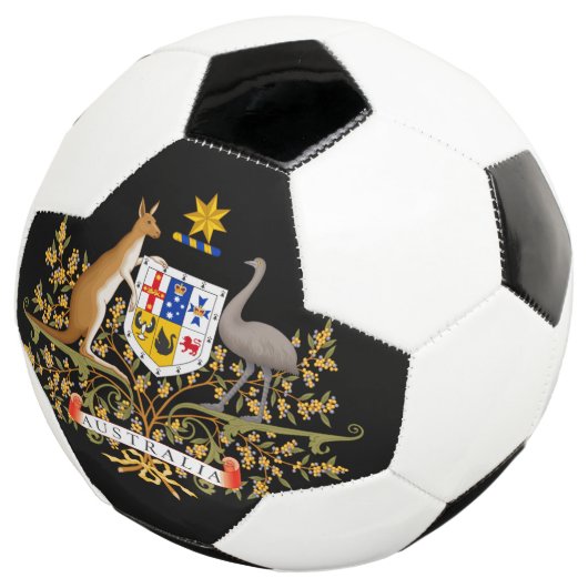 Australisch wapen voetbal (Drie kwart)