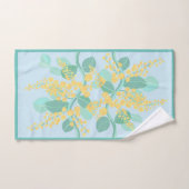 Australisch Wattle bloesems green en goud Bad Handdoek (Handdoek)