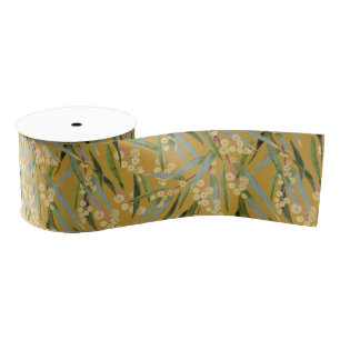 Australisch Wattle Pattern Grosgrain Lint