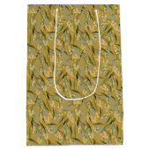  Australisch Wattle Pattern Medium Cadeauzakje (Achterkant)