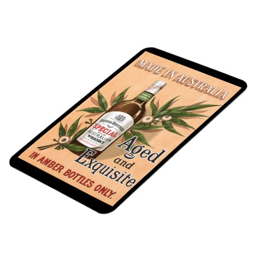 Australisch Whisky  Adverteren Poster Magneet (Linkerzijde)