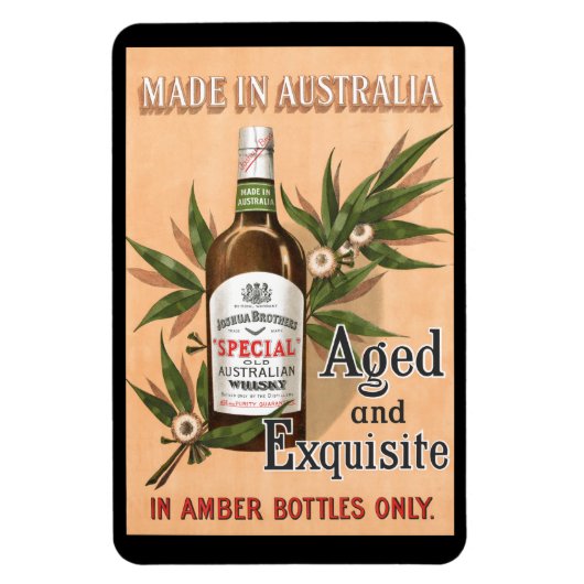 Australisch Whisky  Adverteren Poster Magneet (Verticaal)