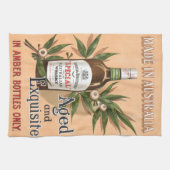 Australisch Whisky Adverteren Poster Theedoek (Horizontaal)