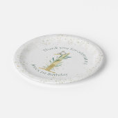 Australische 1e verjaardag papieren bordje (Gekanteld)