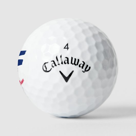 Australische aangepaste naam golfballen | Aussie-v (Logo)