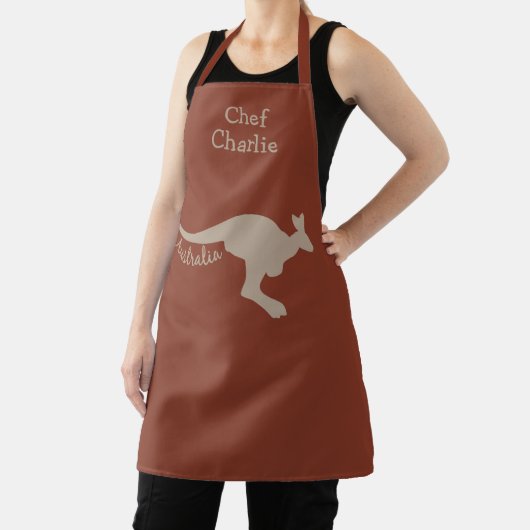 Australische aangepaste naam Kangaroo Schort (Insitu)