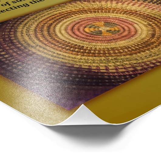 Australische aboriginal Art Foto Afdruk (Hoek)