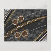 Australische aboriginal Art - Lost Tribes Briefkaart (Voorkant)