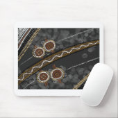 Australische aboriginal Art - Lost Tribes Muismat (Met muis)