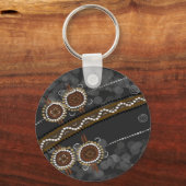 Australische aboriginal Art - Lost Tribes Sleutelhanger (Voorkant)