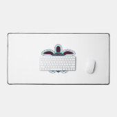 Australische Aboriginal Art Turtle Bureaumat (Keyboard & Muis)