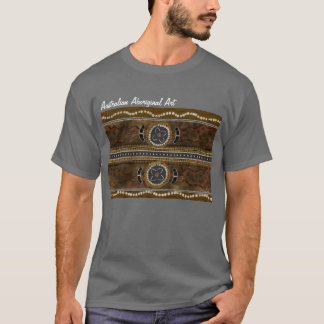 Australische aboriginal Art - voedselverzameling T-shirt