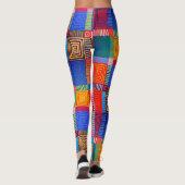 Australische Aboriginal artiesten Boutique designe Leggings (Achterkant)