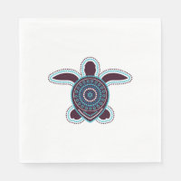 Australische Aboriginal Kunst Schildpad