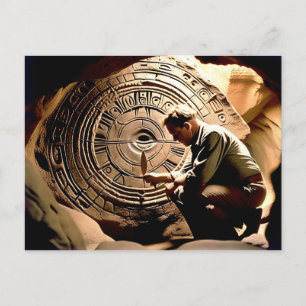 Australische Aboriginal Stargate naar Dreamtime Feestdagenkaart