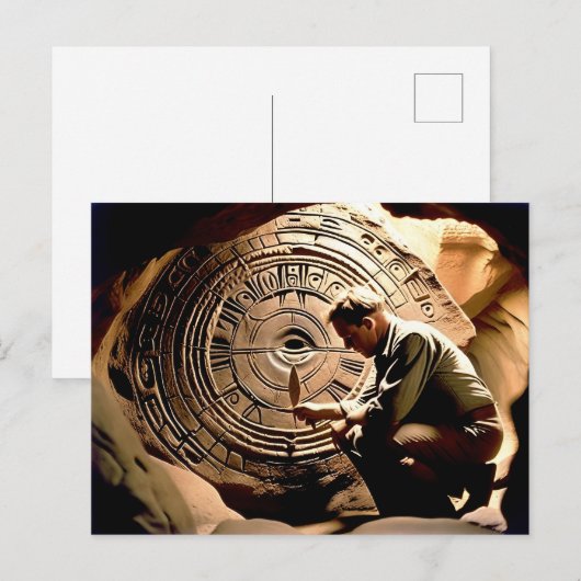 Australische Aboriginal Stargate naar Dreamtime Feestdagenkaart (Voorkant / Achterkant)