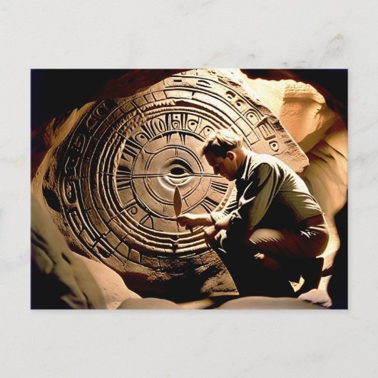 Australische Aboriginal Stargate naar Dreamtime Feestdagenkaart (Voorkant)