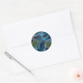 Australische Aboriginal sticker voor kalkhalsslang (Envelop)