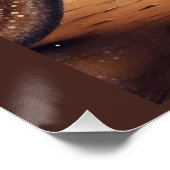 Australische Aboriginal-thema Kangoeroe Scene Perfect Poster (Hoek)