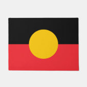 Australische Aboriginal vlag Deurmat (Voorkant)