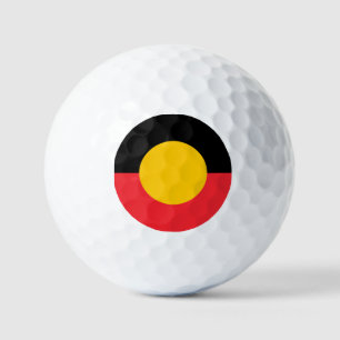 Australische Aboriginal-vlag  Golfballen