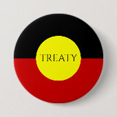 Australische Aboriginal-vlag Ronde Button 7,6 Cm (Voorkant)