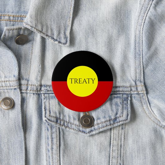 Australische Aboriginal-vlag Ronde Button 7,6 Cm (In situ)