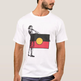 Australische Aboriginal-vlag T-shirt