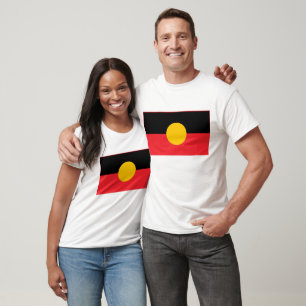 Australische Aboriginal vlag T-shirt