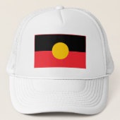 Australische Aboriginal vlag Trucker Pet (Voorkant)
