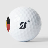 Australische Aboriginals Golfballen (Logo)