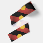Australische Aboriginals Grosgrain Lint (Achterkant)