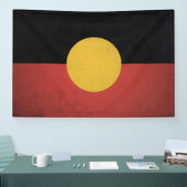 Australische Aboriginals Spandoek (Beurs)