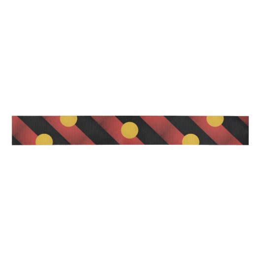 Australische Aborigines Grosgrain Lint (Voorkant)