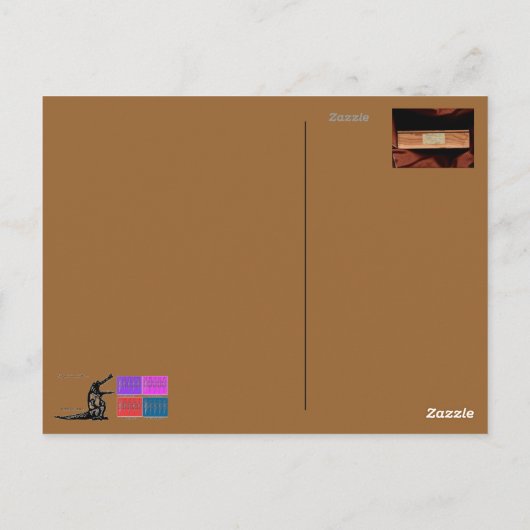 australische abrikozen briefkaart (Achterkant)