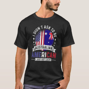 Australische Amerikaanse landen vlaggen pride Aust T-shirt