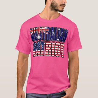 Australische Amerikaanse patriot Pride Heritage Fl T-shirt